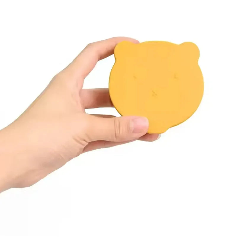 WOLIFE Baby Food Storage Box – Portable Snack Storage Box, Edible Grade Silicone Snack Cups, Travel Tableware Accessories for Kids