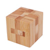 Wooden Kong Ming Lu Ban Lock – Montessori 3D IQ Puzzle for Kids and Adults