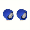 2pcs PVC LED Shoe Lights Headlight Charms 3 Modes for Night Rides And Walks