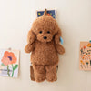 Cute Teddy Dog Plush Backpack – Stuffed Poodle Shoulder Bag and Schoolbag for Girls and Boys