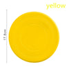 Silicone Flying Frisbee Dog Toy - Interactive Chew & Training Toy for Puppies & Dogs, 7 in (17.8 cm) - 1-Pack