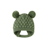 Newborn Baby Shoes Knitted Infant Girls Boys Boots Cute Butterfly-Knot Toddler Walk Bed Shoes Warm 0-18M Accessories Hats Gloves