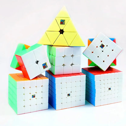 Moyu Meilong Series Magic Cube, MFJS Special-Shaped Meilong 2x2, 3x3, 4x4, 5x5 Puzzle, Pyraminx, Skewb, Cubo Magico, Kids Toy Gift