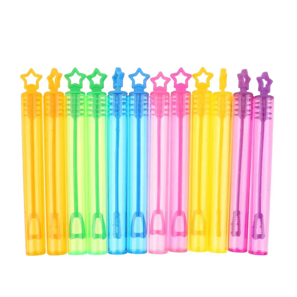 Mini Bubble Wands Party Favors - Assorted 10/24/40-Pack Colorful Round Bubble Soap Bottles & Bubble Stick Sets for Kids, Weddings, Easter