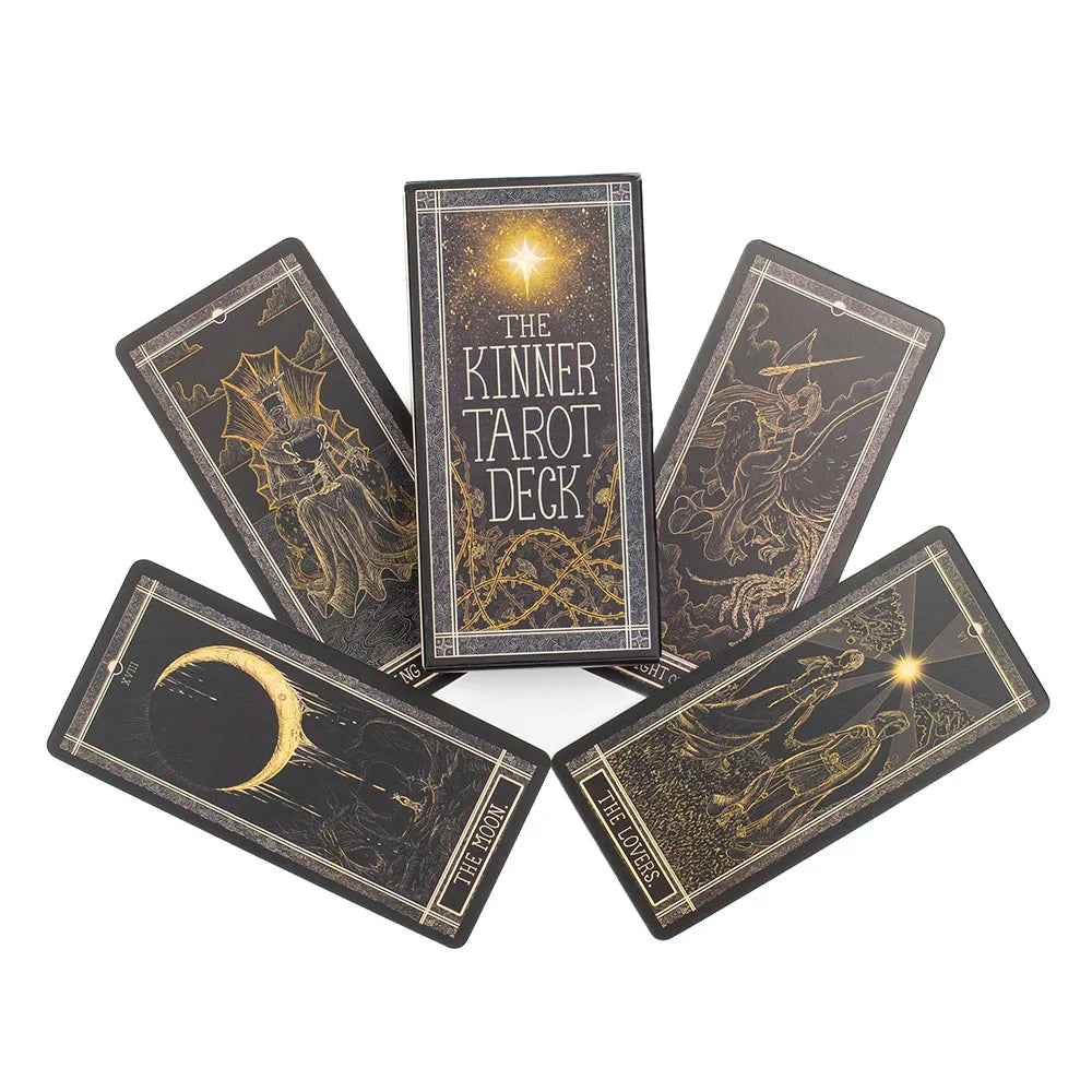 78 Card Deck Kitten Tarot - Oracle Card Fate Divination - Leisure Entertainment - Family Gatherings Tarot Card Game