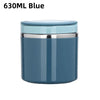 Stainless Steel Insulated Food Jar 630ml (21.3 oz) / 1000ml (33.8 oz) Thermos Lunch Box