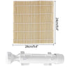 Sushi Maker Kit Bazooka Rice Mold With Bamboo Rolling Mat And Rice Paddle