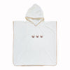Baby Hooded Bath Towel – Soft Coral Velvet Animal Bathrobe, Warm Swaddle Blanket for Toddlers