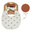 3-Piece Set – Baby Flower Bibs & Headbands, Bow Nylon Hairbands, Double-Side Saliva Towel & Feeding Burp Cloth for Boys & Girls - Kidzy Market