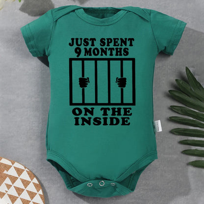Funny & Creative Newborn Baby Clothes – Cotton Summer Pajamas for Boys & Girls, Loose Short Sleeve Onesie, 0-24 Months Streetwear