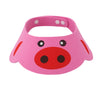 Adjustable Baby Shampoo Hat Cartoon Bath Visor with Ear & Eye Protection