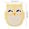 Portable Plastic Kids Bento Lunch Box with Cutlery