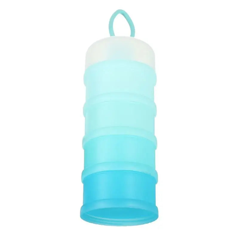 Portable Baby Food Storage Box - BPA Free Formula Dispenser, Cartoon Infant Milk Powder Box, Toddler Snacks Cup Container, Leak-Proof, Eco-Friendly