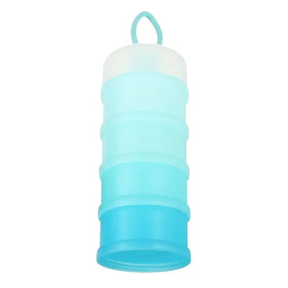 Portable Baby Food Storage Box - BPA Free Formula Dispenser, Cartoon Infant Milk Powder Box, Toddler Snacks Cup Container, Leak-Proof, Eco-Friendly