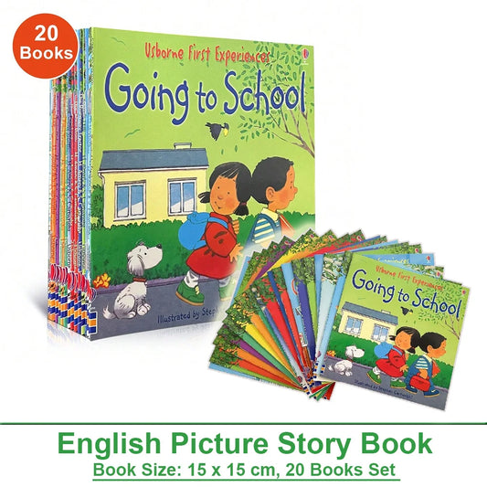Usborne Farmyard Tales – First Experience English Picture Story Book for Preschool Kids Bedtime Reading Montessori