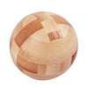 Wooden Kong Ming Lu Ban Lock – Montessori 3D IQ Puzzle for Kids and Adults