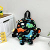 Cute Cartoon Dinosaur Kids Backpack – Adjustable Kindergarten School Bag for Boys & Girls