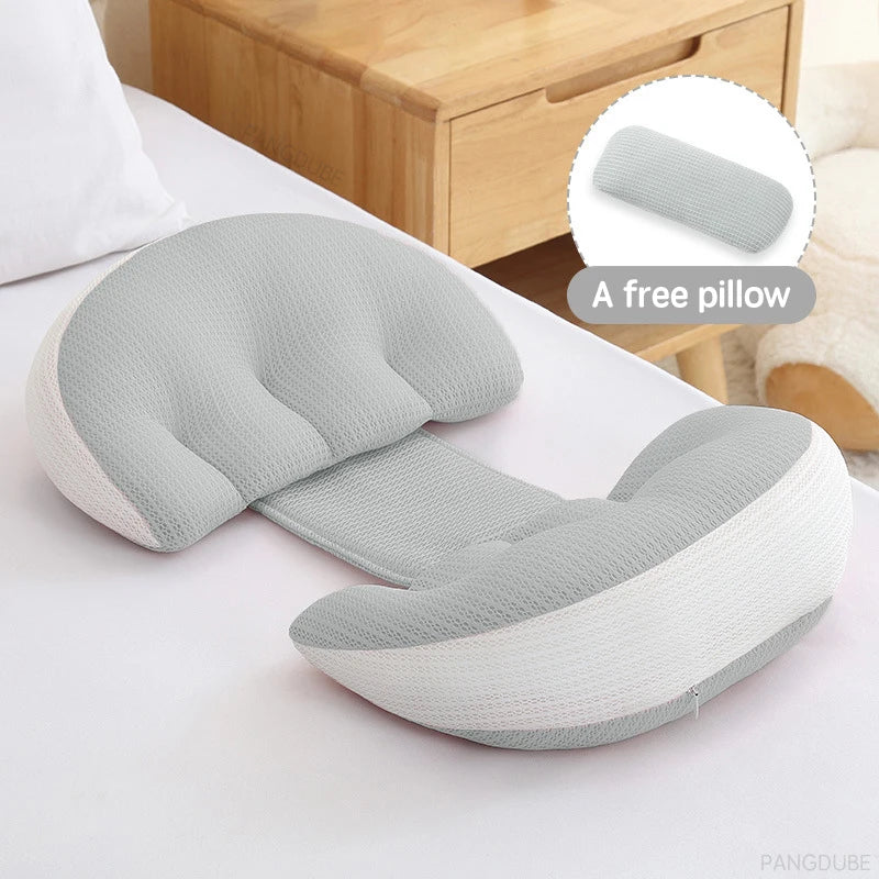 PANGDUBE Pregnancy Waist Support Pillow - Adjustable Body Pillow for Pregnant Women, Pregnancy Care Cushion