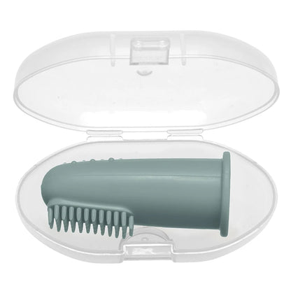 Baby Soft Finger Toothbrush - BPA-Free Food Grade Silicone Infant Oral Care Brush