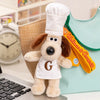 Cute Dog Plush Pendant Keychain, Bag and Car Accessory Gift for Children