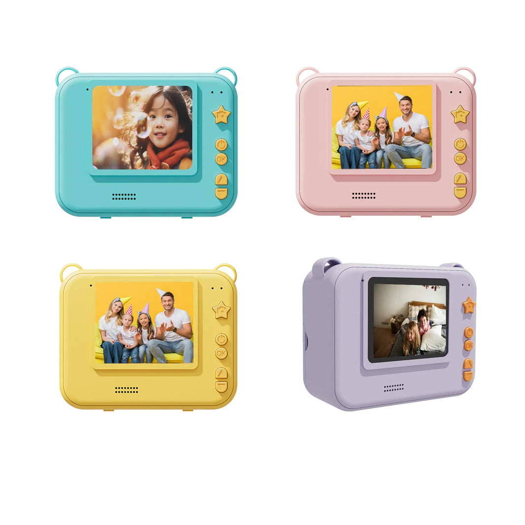 Digital Kids Instant Print Camera with Mini Thermal Printer, Photography Toy, Holiday Gift