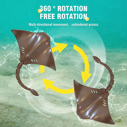 2.4G RC Manta Shark Toy – Remote Control Electric Robot for Pool and Water Play