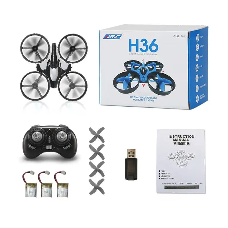 JJRC H36 Mini RC Drone with 6-Axis Headless Mode and 360° Flip