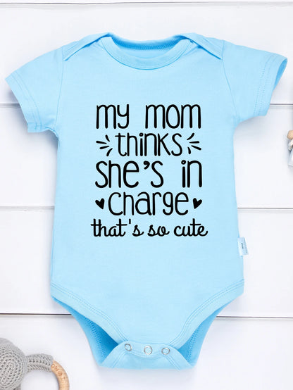 “Nana Never Says No” Rompers Onesie – Baby Boy & Girl Jumpsuit – 0-24M Toddler One-Piece Cute Bodysuit – Trendy Infant Clothes