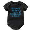 Baby Bodysuit - Hand Picked for Earth by My Great Grandpa in Heaven Printed Newborn Romper - Cotton Body Baby Girl & Boy Clothes
