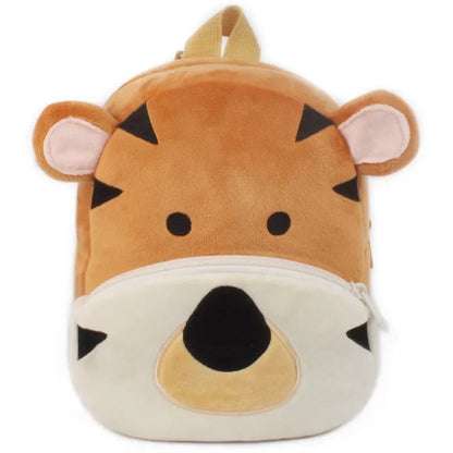 Baby Girls Plush Backpack - Cute 3D Cartoon Animal School Bag for Toddlers 0-4Y - Kidzy Market