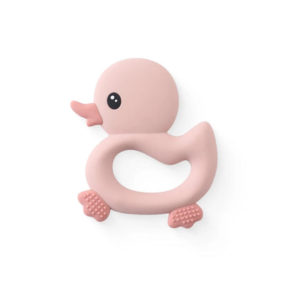 Baby Silicone Teether - Teething Toy for Infants 0-12 Months | Cartoon Rattle & Gum Relief Baby Accessories