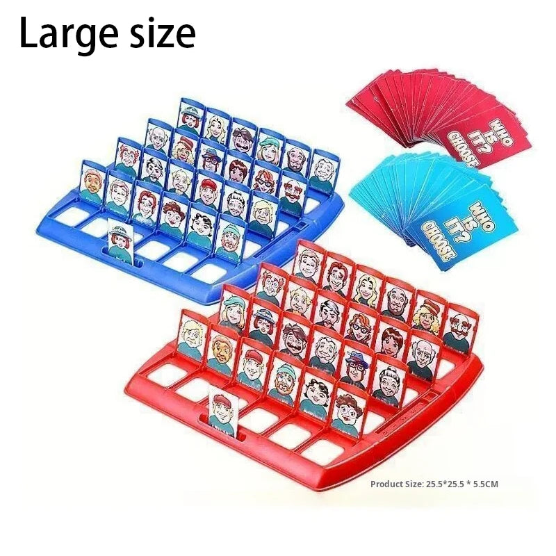 Guess Who Board Game - Kids Parent-Child Logic Reasoning Toy, Interactive Family Party Game with Role Cards, Educational Gift