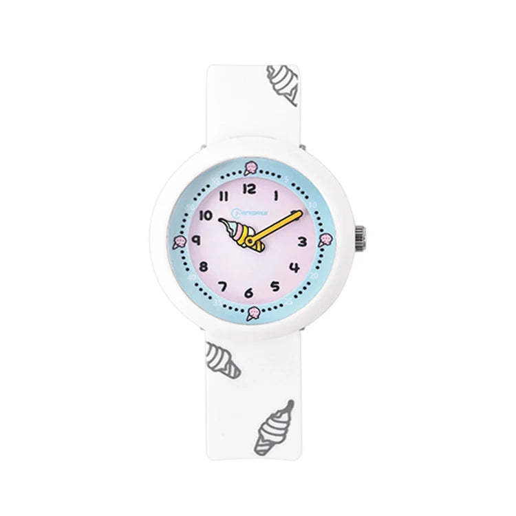UTHAI CA04 Waterproof Silicone Electronic Quartz Digital Watch for Little Boys and Girls High School Kids