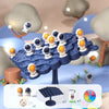 Kid Astronaut Balance Tree Math Game – Frog Swing Stack Balance Game for Two Players, Family Party Puzzle Toy Gift
