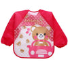 Waterproof Baby Eating Smock – Toddler Cartoon Long Sleeve Art Apron, Soft Feeding Bib & Burp Cloth for Boys & Girls - Kidzy Market