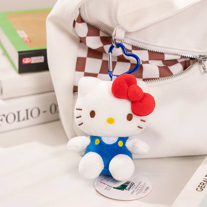 Sanrio Hello Kitty Kuromi Melody Pochacco Cinnamoroll Plush Toy Pendant Keychain Gift