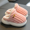 Kids Winter Plush Slippers - Non-Slip Warm Cotton Snow Boots for Toddlers & Kids Ages 1-10