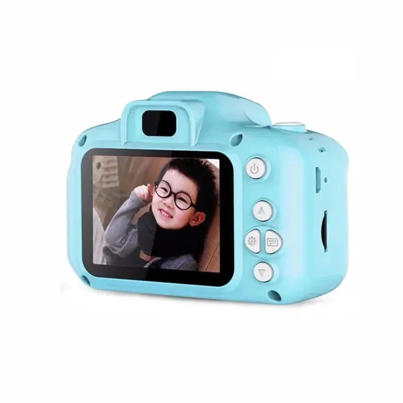 Lovely X2 Kids Mini Digital Camera for Photos and Video, Small Photography Toy, Birthday Gift for Children
