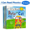 I Can Read Phonics – 12-Book Set, My Very First Picture Books for Kids and Babies Montessori Reading Story Collection