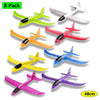 Large Foam Plane Glider 36 cm (14.17 in) and 48 cm (18.9 in) Hand Throw Airplane Outdoor Kids Toy Gift