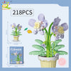 Eternal Bouquet Micro Building Blocks – DIY Flower Model Brick Toy for Kids, Home Desk Decoration