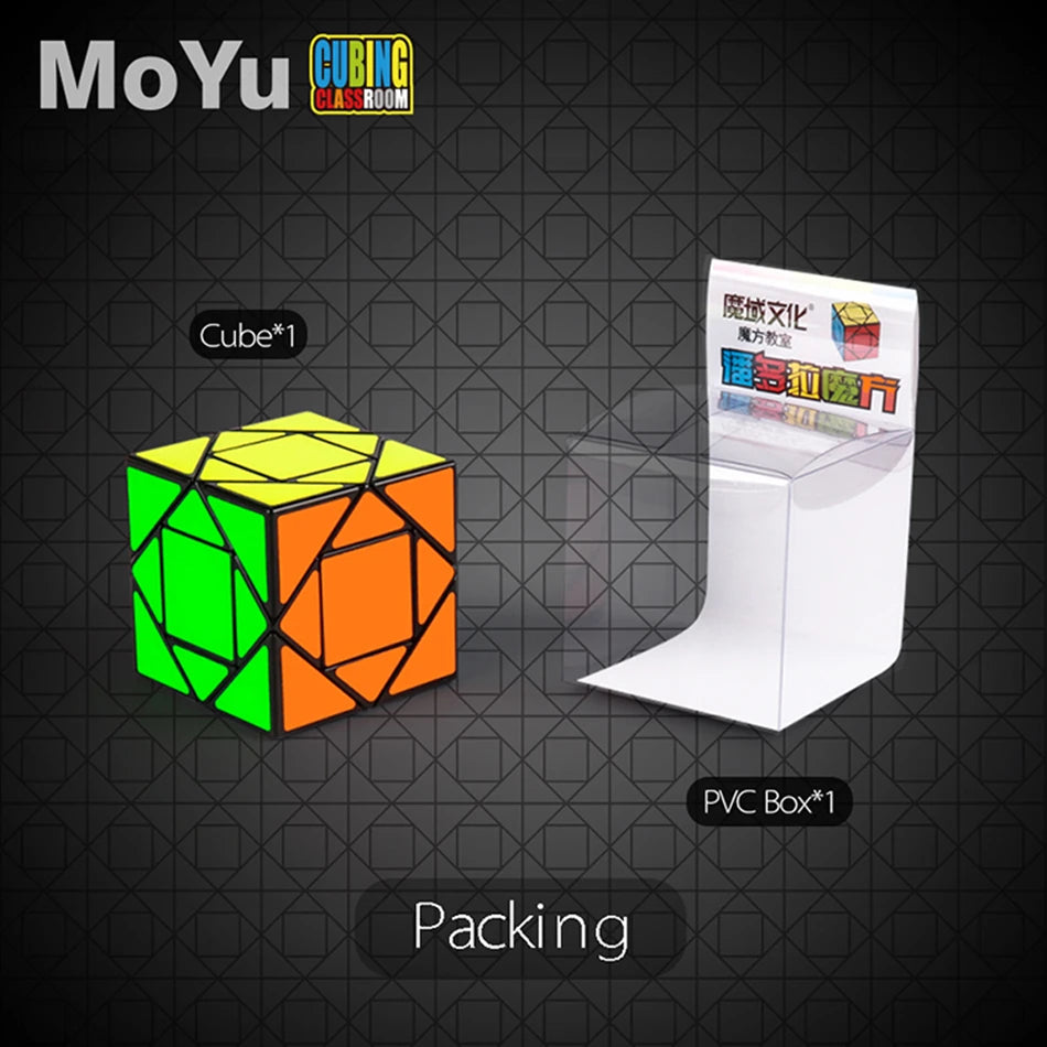 Picube] MoYu Meilong Pandora Cubo Magico Magic Cube, Speed Professional, Antistress Toy for Adults, Boys, Educational Gift Toy