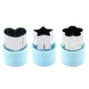 Kids Fruit and Vegetable Cutters Set - Stainless Steel Cookie Sandwich Molds for Bento