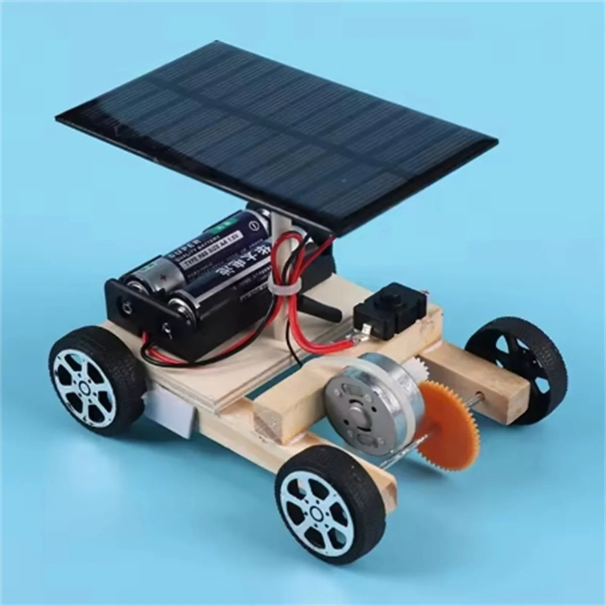 DIY Solar Car Kit – Educational Electronic Toy for Kids