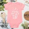 Funny White Letter Cotton Newborn Bodysuit for Baby Boys & Girls – Comfy, Soft & High-Quality Summer Clothes for Infants