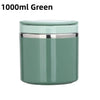 Stainless Steel Insulated Food Jar 630ml (21.3 oz) / 1000ml (33.8 oz) Thermos Lunch Box