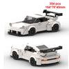 MOC Speed Racing Car Building Blocks Set — Small Studded Sports Car Garage Toy
