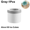 Silicone Ice Cube Tray - 4/6/8/15/160 Grid Square Mold