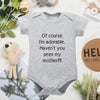 Funny Baby Onesies – Cute European Style Newborn Bodysuit, Summer Toddler Clothes for Boys & Girls, Short Sleeve Romper Gift