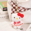 Sanrio Hello Kitty Kuromi Melody Pochacco Cinnamoroll Plush Toy Pendant Keychain Gift